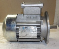 NEW KEL TECH LTD 1/4 HP AC MOTOR 3Ø 1680 RPM 332-575 V ▲/WYE 56C TEFC AL1445C