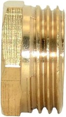 2pcs 1/8″ NPT Male To 1/2″ NPT Female Brass Reducer Thread Hex Bushing Brass Thr