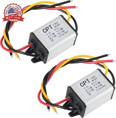 2PCS 12V to 3.7V Buck Converter Step Down Converter DC 8-35V to 3.7V 3A 11W Volt