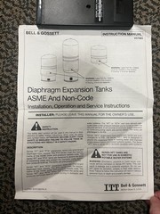 Bell & Gossett PT-5 Diaphragm Expansion Tank (1BN001)
