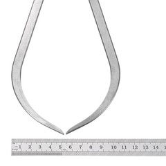 Spring Outside Caliper 13 Inch Stainless Steel Adjust Spring Caliper Bent-Leg