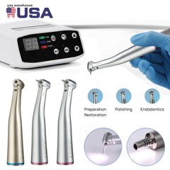 Dental Brushless Electric MicroMotor/ 1:1 1:5 Increasing LED Optic Handpiece