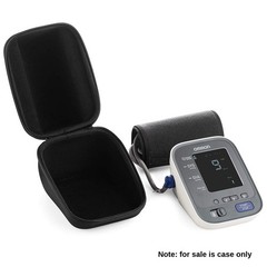 Hard Case Fits Omron 10 Series BP786, BP786N, 7.4″ L x 5.65″ W 6.5″ H, Black