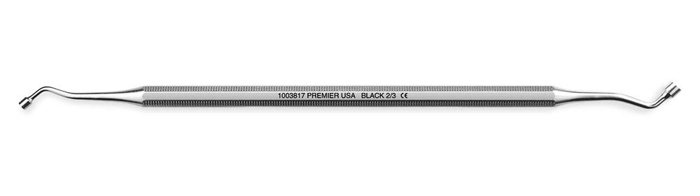 Premier Dental Plugger Black DE 2/3 Serrated USA Made High Quality 1003767