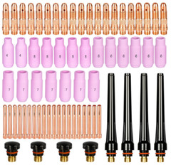 68pcs TIG Torch Consumables Accessories KIT for TIG Welding Torch PTA DB SR WP 1