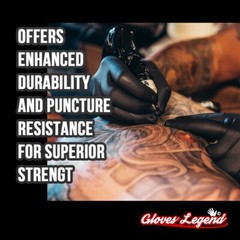 4 Boxes Black Nitrile Powder Free Medical Exam Tattoos Piercing Gloves – XL