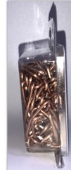 Decker Manufacturing Company, Decker’s Hump Hill’s No.3 Hog Rings,100 Count Box