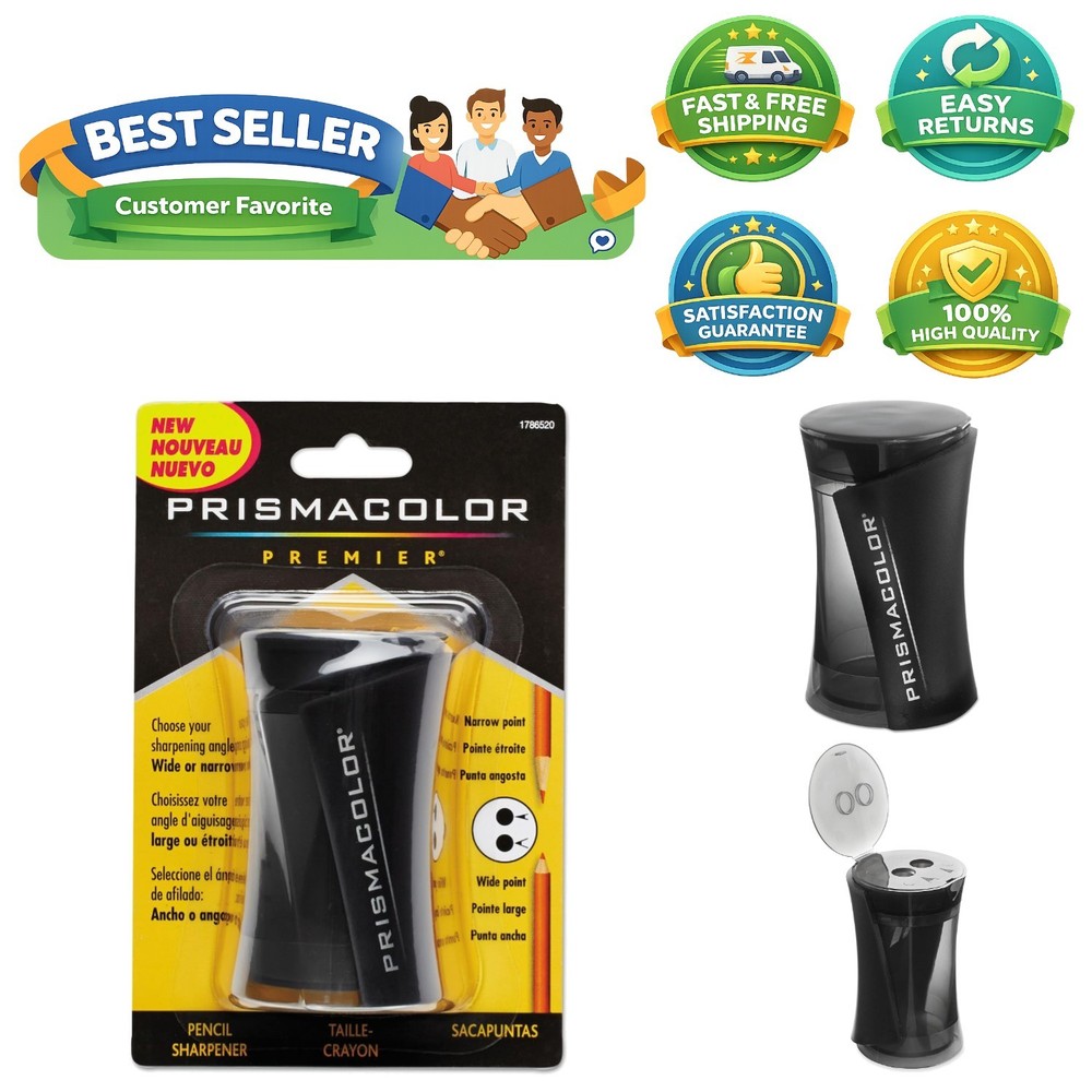 Artisan’s Choice – Premier Pencil Sharpener with Dual Points for Colored Pencils