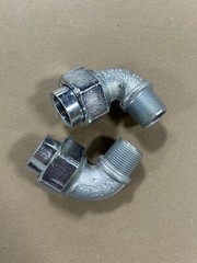 Box of 10 UNL205 Crouse-Hinds Explosion Proof 3/4″ Conduit Elbow Union 90°