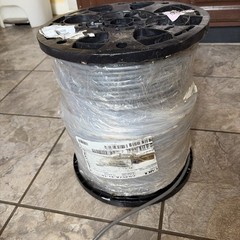 CAROL C0457A.41.10 Data Cable 3 Wire Gray 1000ft Open Box Free Shipping