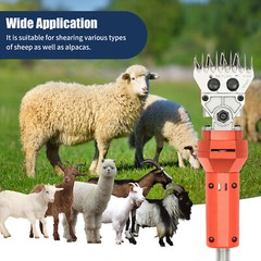 Portable Electric Flexible Shaft Sheep Goat Shearing Wool Clipper USA