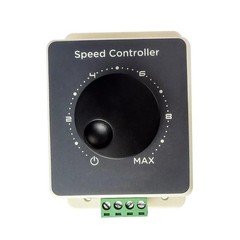 1 PC 25kHz PWM DC Brush Motor Speed Regulator Waterproof Controller Switch