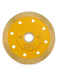 Premium 4″ Diamond Turbo Blade Chip-Free Marble Ceramic Cutter 900ft+ Long Life