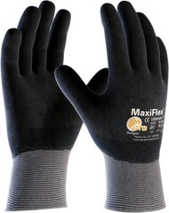 Pip 34-876 Coated Gloves, Microporous Nitrile, Foam, 4 Abrasion Level (12 Pair)