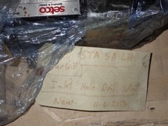 Setco #2CB030-030BY.59778 (UNSURE ON MODEL NUMBER – SEE TAG)