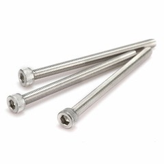 10/25/50/100pcs DIN912 M5 Stainless Steel 304 Hex Bolts Socket Cap Screws Head