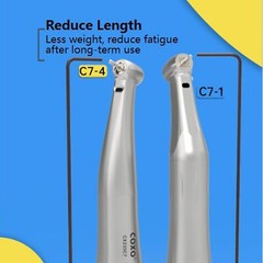 COXO Electric Handpiece Dental 1:5 Contra Angle Mini Head LED CX235C7-4 NSK Z85L