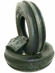 2 New Farmall Cub 4.00-12 Front Tractor Tires & Tubes D/S