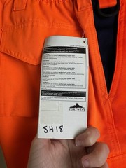 NEW Portwest Hi-Vis Work Shorts Lightweight Polycotton Reflective Safety Cargo L