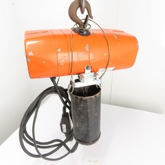 CM Valustar Model WF 1/2 Ton 1000LB Electric Chain Hoist 15′ Lift 16FPM 1Ph 115V