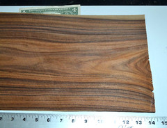 Santos Rosewood Raw Wood Veneer Sheet 9.5 x 13.5 inches 1/42nd M5940-05