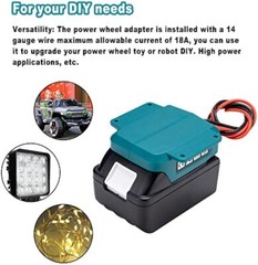 DC 18V to 12V For Makita 15A 180W Step Down Voltage Converter Battery Regulator
