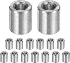 15PCS M6 304 Stainless Steel Spacers 5Mm ID X 10Mm OD X 6Mm L Metal Screw Stando