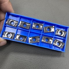 50 pieces APKT1604PDFR-MA3 N01 Carbide milling insert for aluminum R0.8