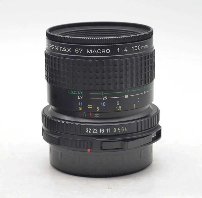 1PC USED SMC PENTAX 67 MACRO 100mm f;1:4 (DHL or Fedex ) #H491Y DX