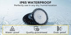 500W UFO LED High Bay Light Industrial Warehouse Factory Shop Bay Lighting