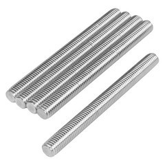 Niooliuk M10 x 150 mm 1.5mm Pitch 304 Stainless x 5.9 inches, Silver