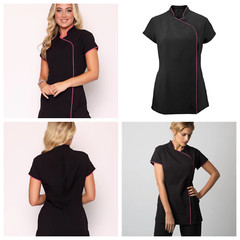 Beauty Tunic Hairdressing Spa Massage Therapist Health Work Nail Salon Uniform