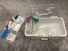 Phlebotomy Student Practice Kit -Tubes, Tray, Gloves & More Educational Use Only