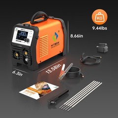 HITBOX 3-in-1 Stick Welder ARC MMA Lift TIG 200A Welding Machine Houeshold US