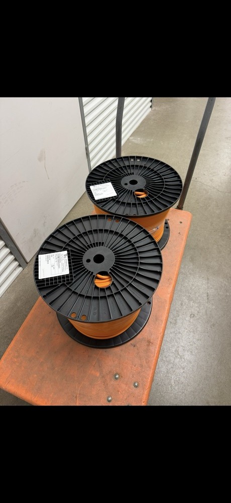Cable RG11 Underground 1000ft Coax Cable Orange Amphenol