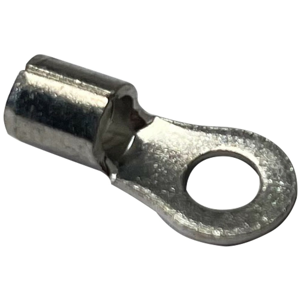 (100) Non-Insulated 12-10 Gauge #10 Ring Terminal Uninsulated Wire Connector USA