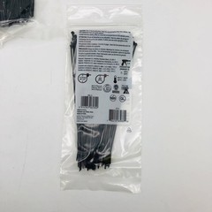 Thomas & Betts TY5232MX Cable Tie Ty-Rap 18lb 8in UV Black Nylon 500pk (.10/pc)
