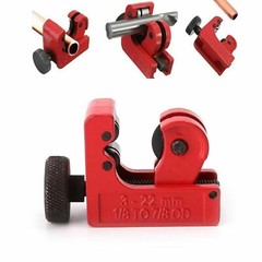 Mini Pipe Tubing Cutter 1/8″ to 5/8″ OD Copper Brass Aluminum Cutting HVAC Plumb