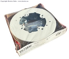 Wiremold V5737A Ivory Round Extension Box, Open Base, 5-1/2″ (140mm) Diameter