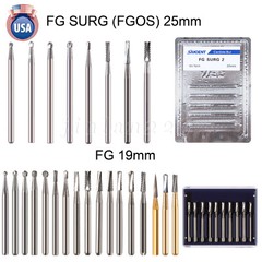 Dental Round Tungsten Carbide FG RA Bur For (Surgical) High Speed Handpiece