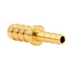 Brass Hose Pipe Fitting 5 16 x 1 4 Barb Hose Mender Splicer Reducer 150 PSI