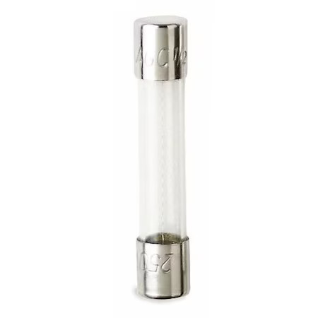 Eaton Bussmann Agc-3-R Glass Fuse, 3A, 10Ka At 125V Ac, 100A At 250V Ac, 5 Pk