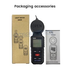 Light Meter Digital Illuminance Meter Luxmeter Luminometer Photometer 200000Lux-