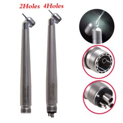 NSK Style Dental Surgical 45° Degree /LED High Speed Handpiece Turbine 2/4Holes
