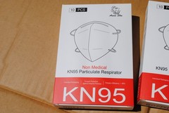 Non medical KN95 Particulate Respirator Mask 5 Boxes of 10 Free Ship