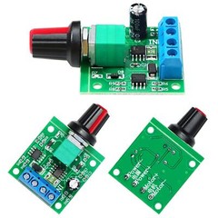 3 Pcs PWM Low Voltage Motor Speed Controller DC 1.8V-12V 2A Driver Switch