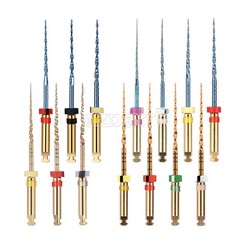 25MM Dental Endodontic Engine Use Gold/Heat Activated/NiTi Super Rotary Files
