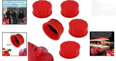 Upgrade Your Fuel System – 5 Pack Gas Can Cap Replacement for 1-5 Gallon Tanks