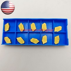 10PCS 4MM GTN 4 Grooving Cut-Off Carbide Inserts SP400 FOR SPB26-4