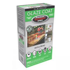 24 Oz. Clear Glaze Coat Outdoor Epoxy Kit (4-Pack)